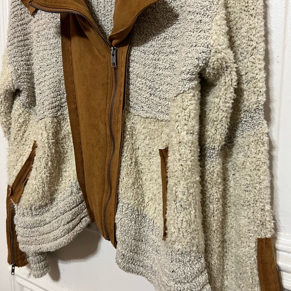 Free People Mixed Medium Knit Jacket - Picture 3 of 8